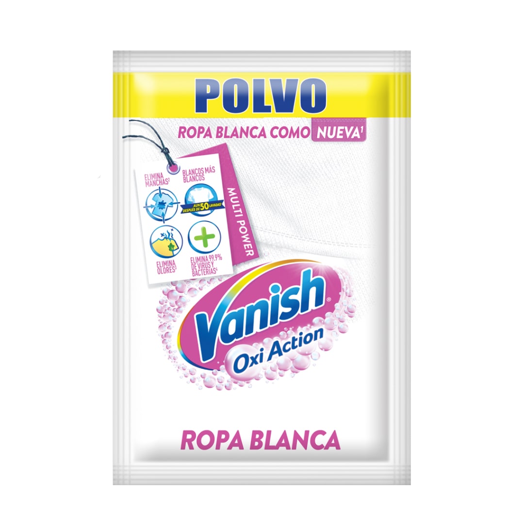 VANISH ROPA BLANCA 30 GRAMOS - Comercial Sur